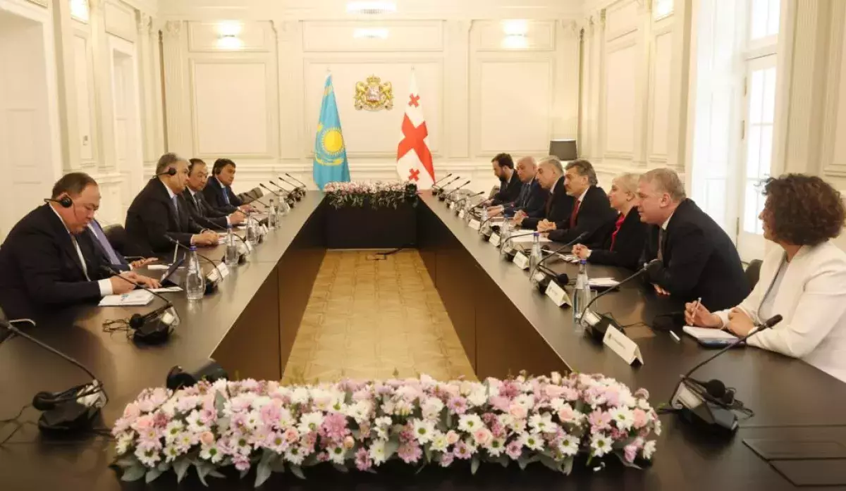 Грузия и Казахстан обсудили стратегическое развитие двусторонних отношений.