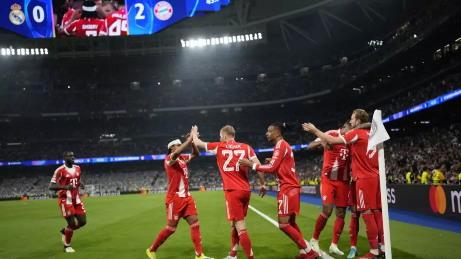"Бавария" обыграла "Реал", а "Арсенал" - "Спортинг" в первых четвертьфиналах Лиги чемпионов: обзоры матчей