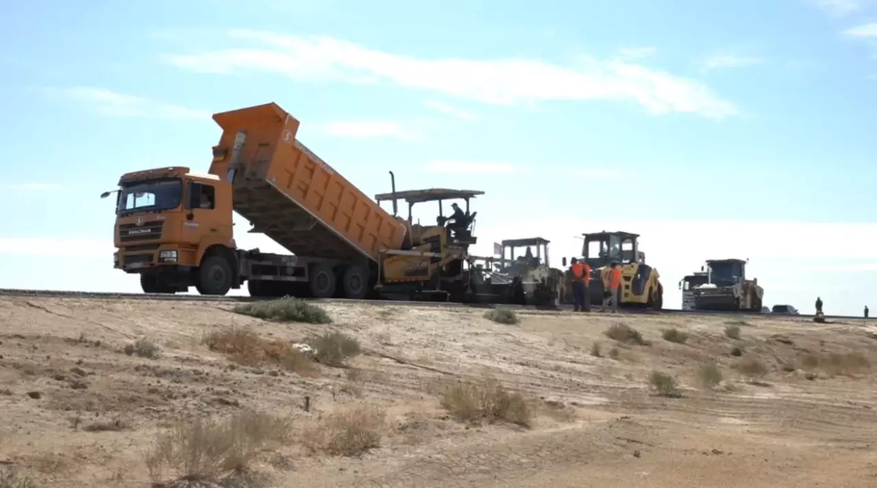 Еліміздің кей өңірлерінде жол құрылысы басталды 