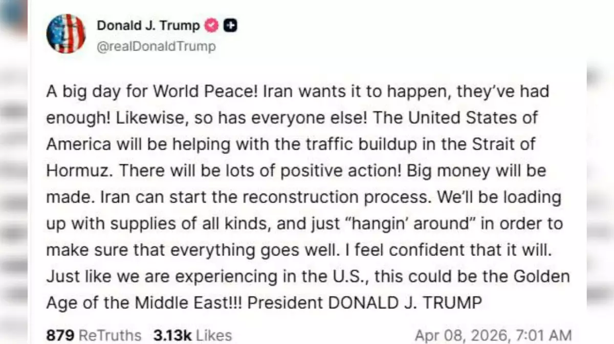 Трамп объявил о "золотом веке" Ближнего Востока