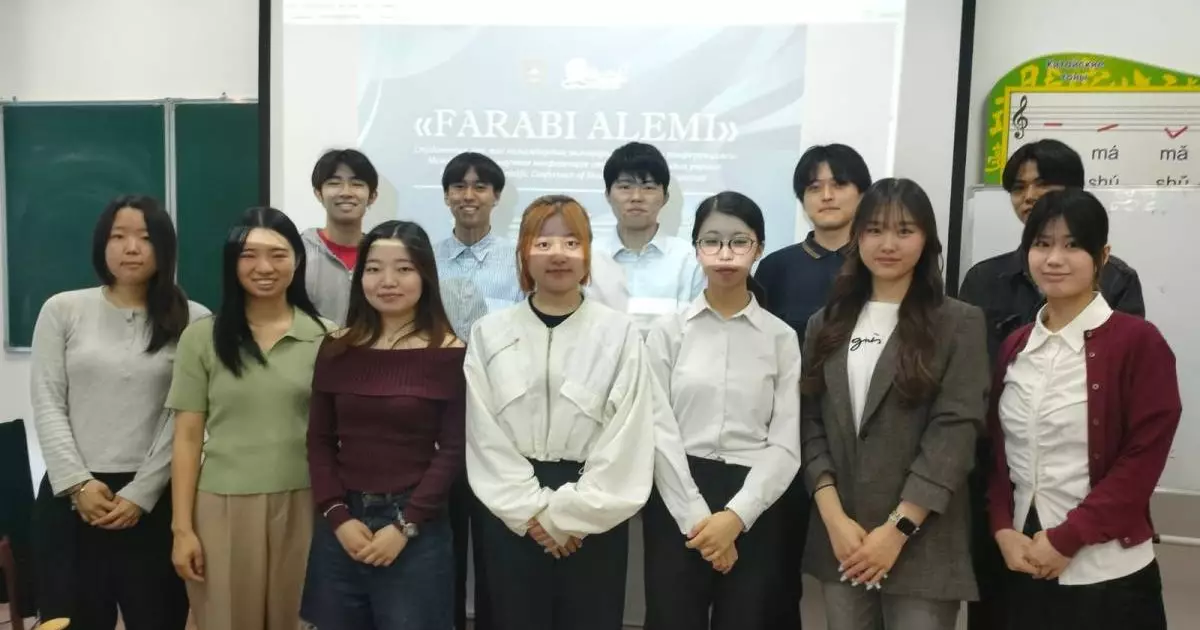  Студенческая научная конференция иностранных студентов в Казну им. аль-Фараби 