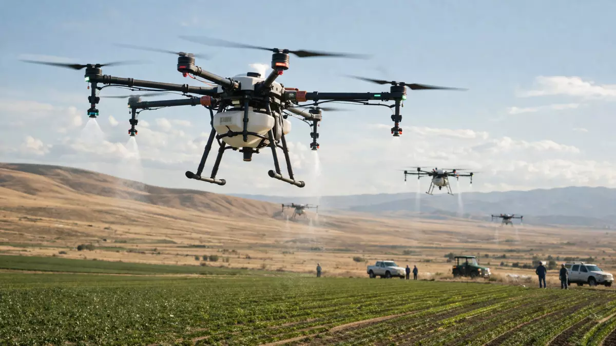 Более 100 дронов задействуют в борьбе с саранчой в Казахстане в 2026 году