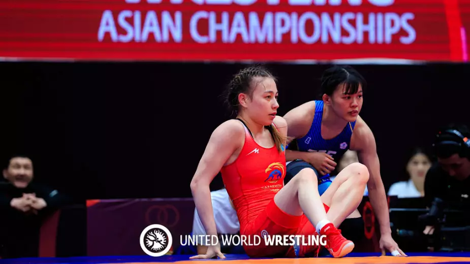 Две казахстанки вышли в полуфинал чемпионата Азии-2026 по борьбе. Одна из них встретится с олимпийской чемпионкой