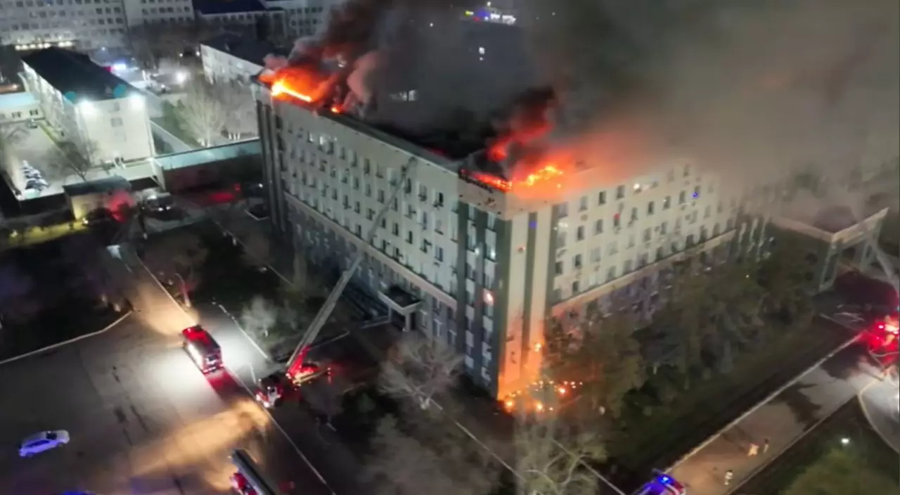 Ақтөбе облысы әкімдігіндегі өрт: оқиғаның алдын ала себебі белгілі болды