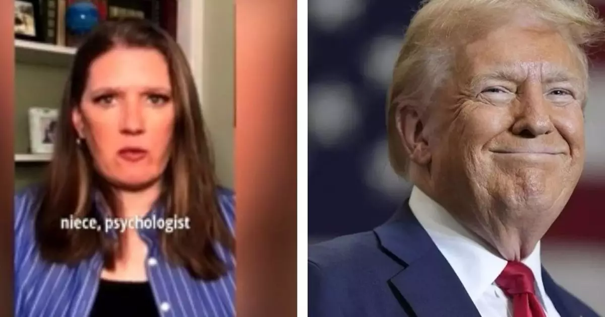  Трамптың қарындасы Мэри Трамп президентте Альцгеймер ауруының белгілері байқалатынын айтты 