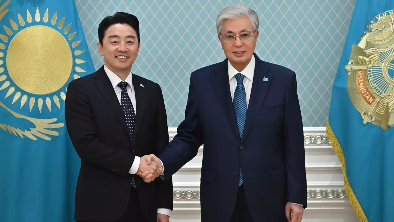 Тоқаев Корея Республикасы Президентінің арнаулы өкілін қабылдады