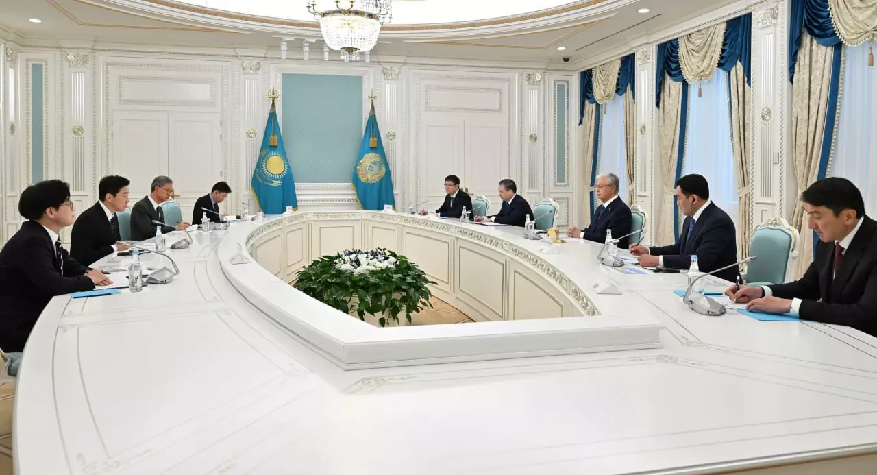 Глава государства принял специального представителя Президента Республики Корея