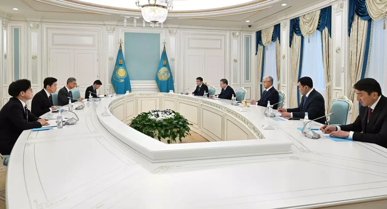 Тоқаев Корея Республикасы президентінің арнаулы өкілімен жүздесті
