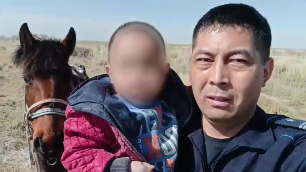 “Айналайын…“ Трогательное спасение ребёнка в области Абай попало на видео