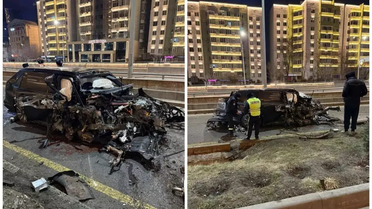 Водитель по делу о ДТП в Алматы дает показания и находится под стражей