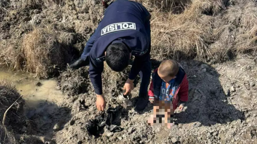 Абай облысында 3 жасар бала ен далада адасып кеткен