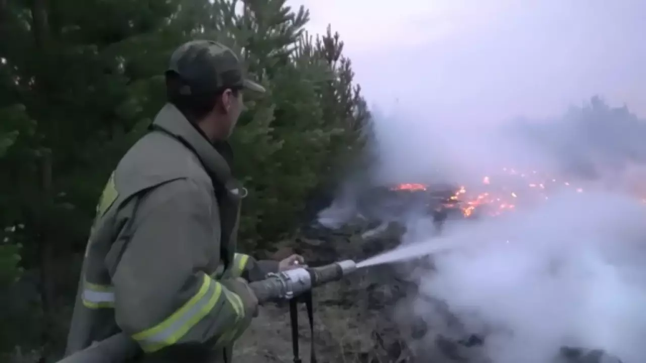 Пожароопасный сезон начался в Павлодарской области