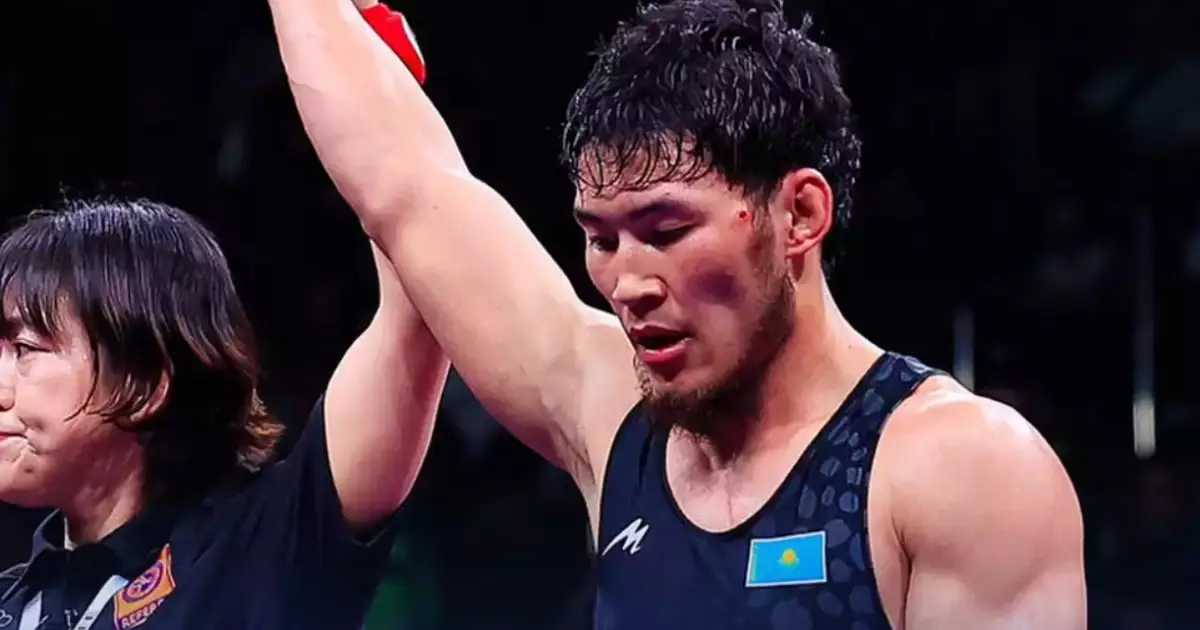  Балуан Алматбек Аманбек Азия чемпионатының жеңімпазы атанды 