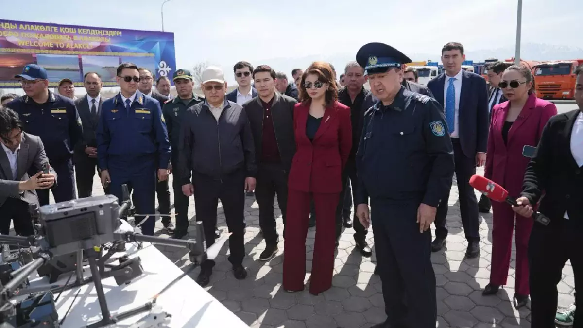 Аида Балаева Алакөл жағалауының жазғы туристік маусымға дайындығымен танысты