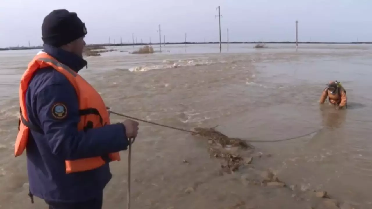 Уровень воды в реках Акмолинской области снижается