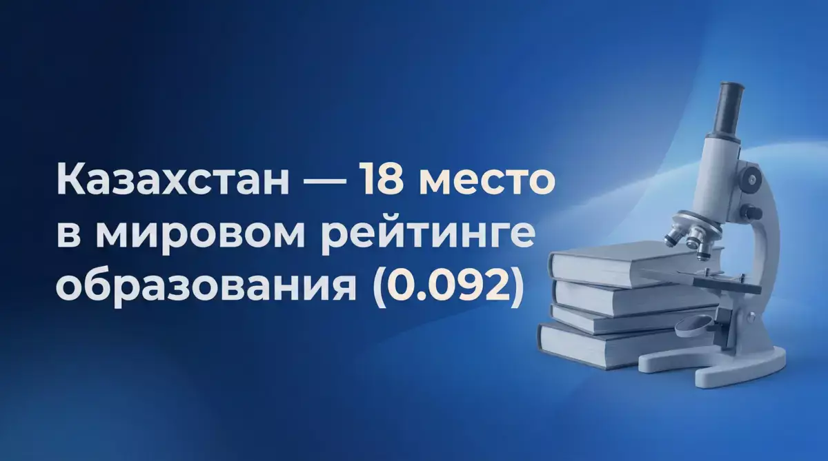 Казахстан закрепился в глобальном топ-20 по образованию, усиливая позиции среди развитых систем - новости на Lada.kz 08.04.2026