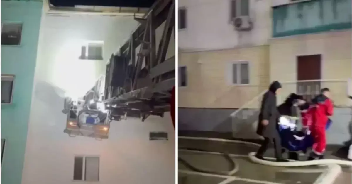  Сәтбаев қаласында тұрғын үйден өрт шықты 