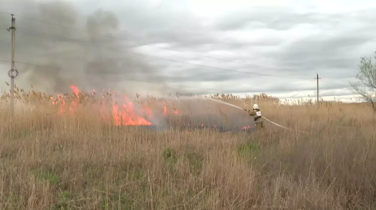 К пожароопасному периоду готовятся в Жамбылской области