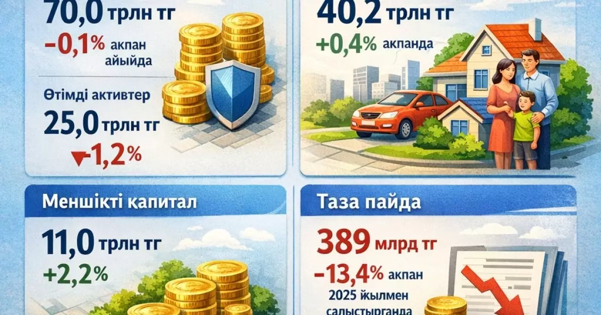  Бұқара мен банктер: несие портфелі 40,2 трлн теңгеге жетті 