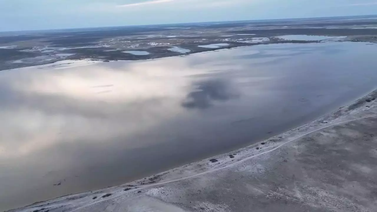 Около 1 млрд кубометров воды сброшено в Созакский район для защиты экосистемы