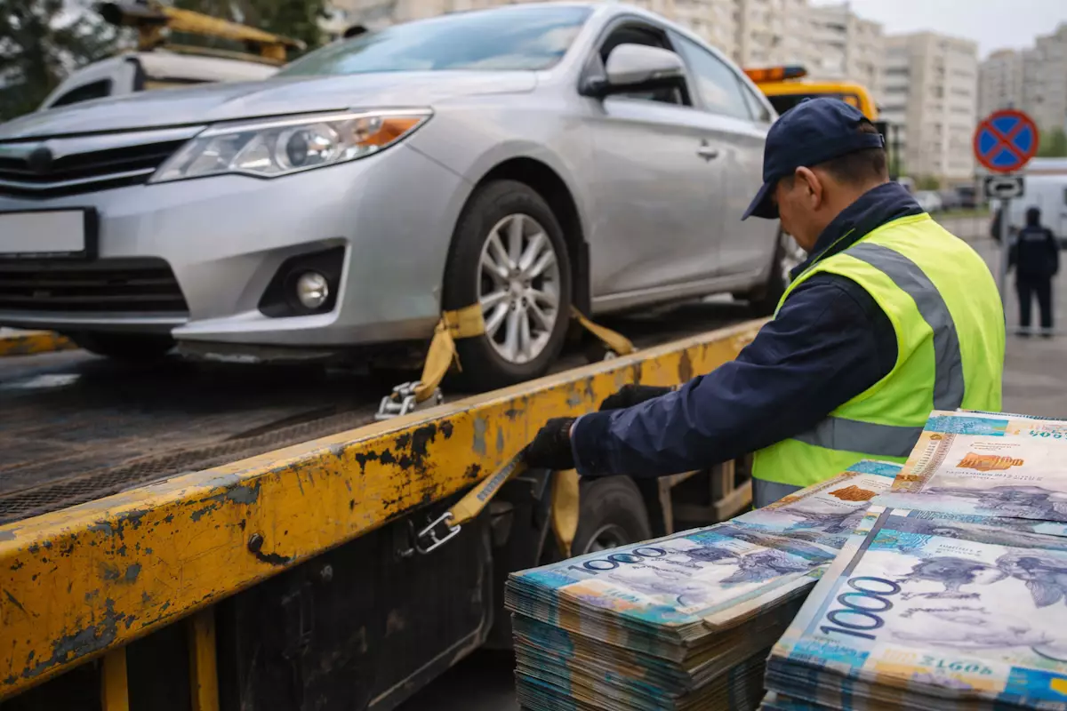 Штрафстоянки в Казахстане станут платными: сколько придется отдать за машину