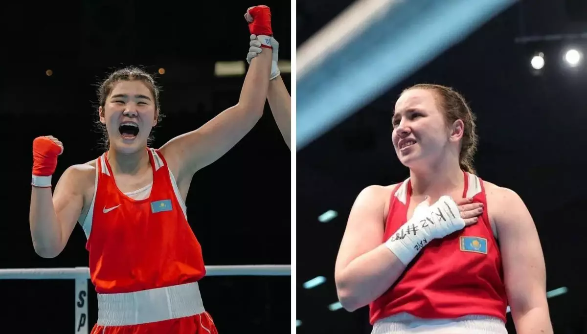 Бокстан Азия чемпионатында қос бұрымды боксшыларымыз топ жарды