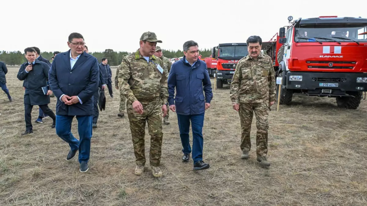 Бектенов "Семей орманында" ЖИ арқылы өртті ерте анықтау жүйесін тексерді