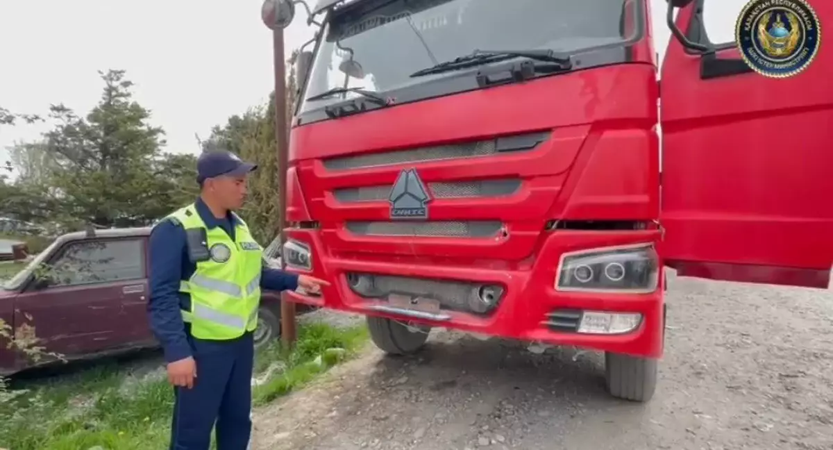 Түркістан облысында көлігінің нөмірін қашықтан өзгертіп отырған жүргізушінің айласы әшкереленді