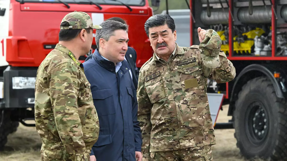 Бектенов оценил готовность к лесным пожарам в области Абай