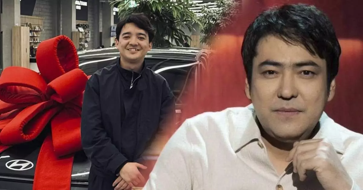  `Өзіңе лайық көлік ал`: Мейрамбек Беспаев өнердегі інісі Еркеш Хасенге ерекше сыйлық жасады (ВИДЕО) 