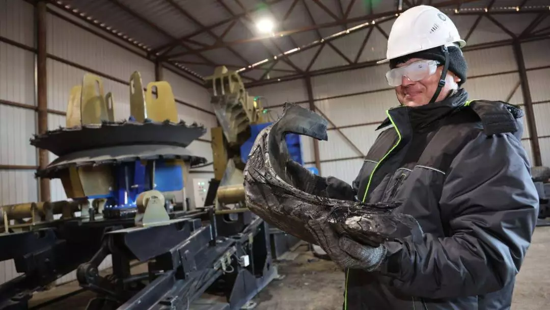 В Рудном запустили завод по переработке шин за 354 млн тенге