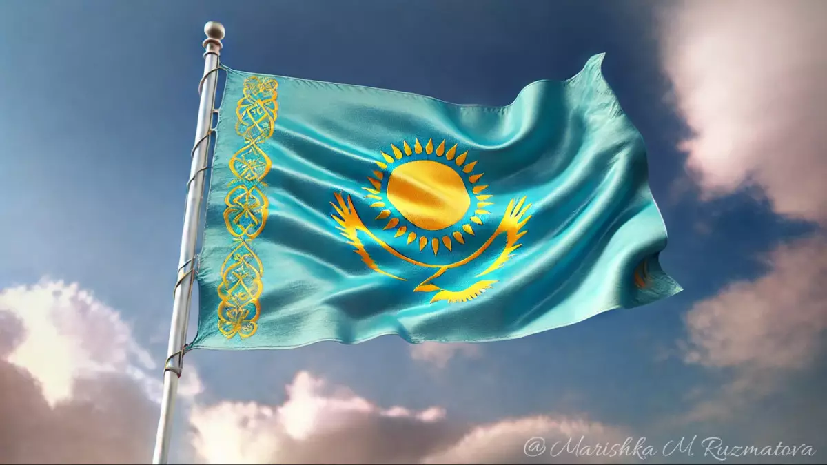 В Казахстане разрешат украшать балконы государственным флагом