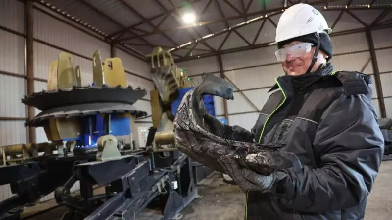 Рудныйда шина қалдықтары қайта өңделеді