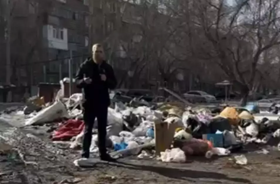 Теміртау қаласы қоқысқа толды