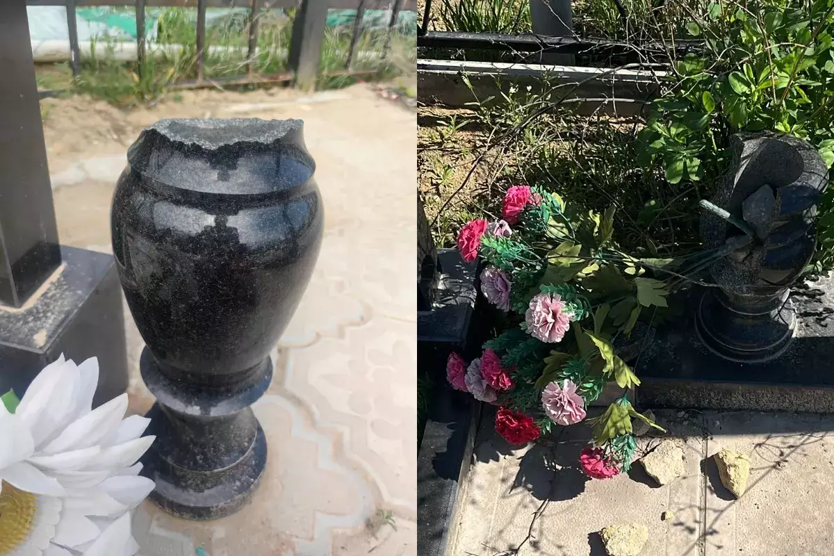 Ничего святого: городское кладбище в Актау продолжают громить неизвестные - новости на Lada.kz 09.04.2026