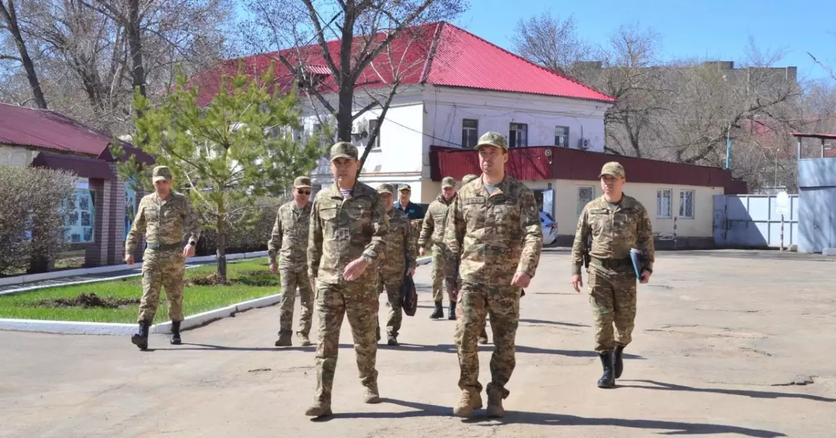  Ұлттық ұлан Бас қолбасшысының орынбасары `Батыс` өңірлік қолбасшылығын аралады 