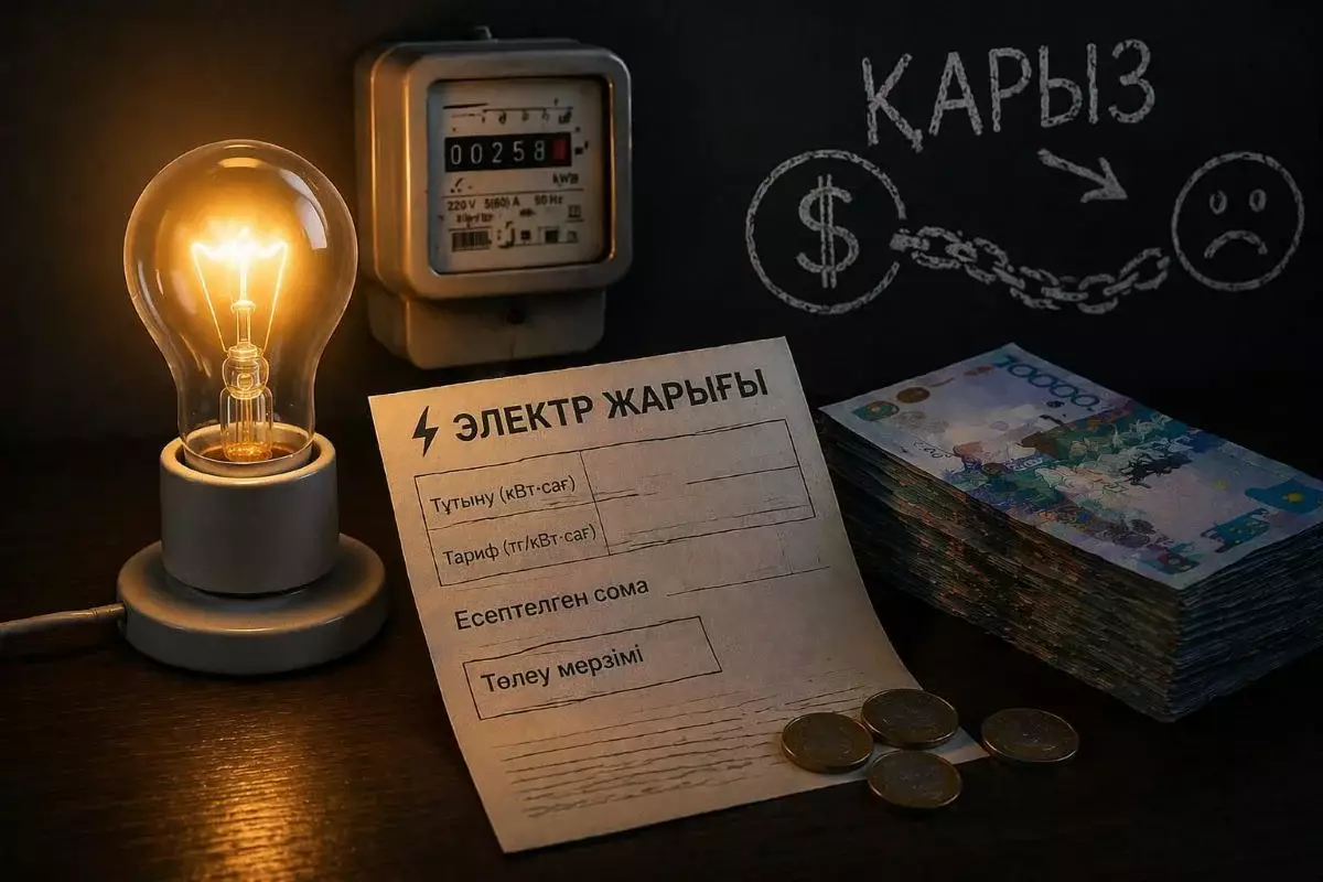 Жарық жоқ: Талғар ауданында жұрт жарыққа төлеген ақшасының қайда кеткенін білмей дал