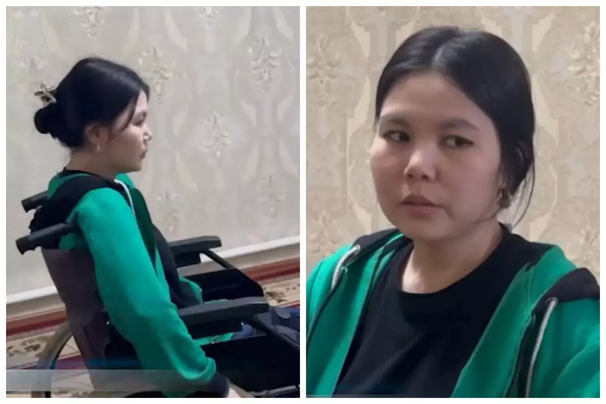 Түркістанда автобустың есігі жабылмай, жолаушы жолға құлап кеткен: Әйел мүгедектер арбасына таңылды