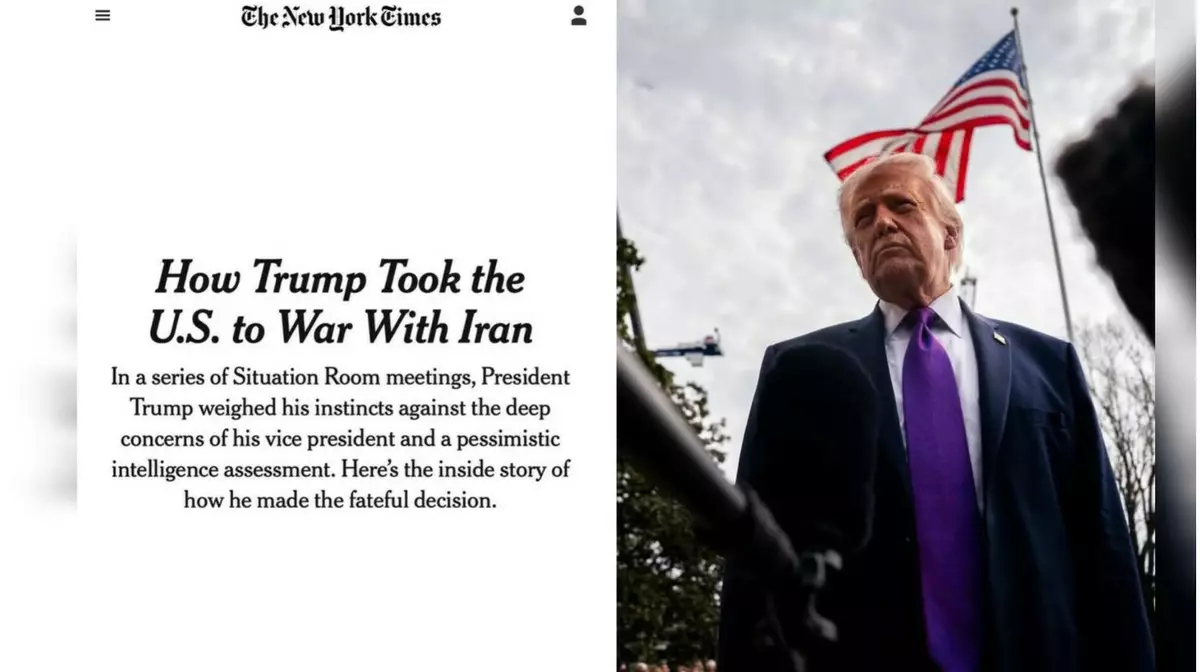 NYT: вице-президент Вэнс пытался отговорить Трампа от войны с Ираном