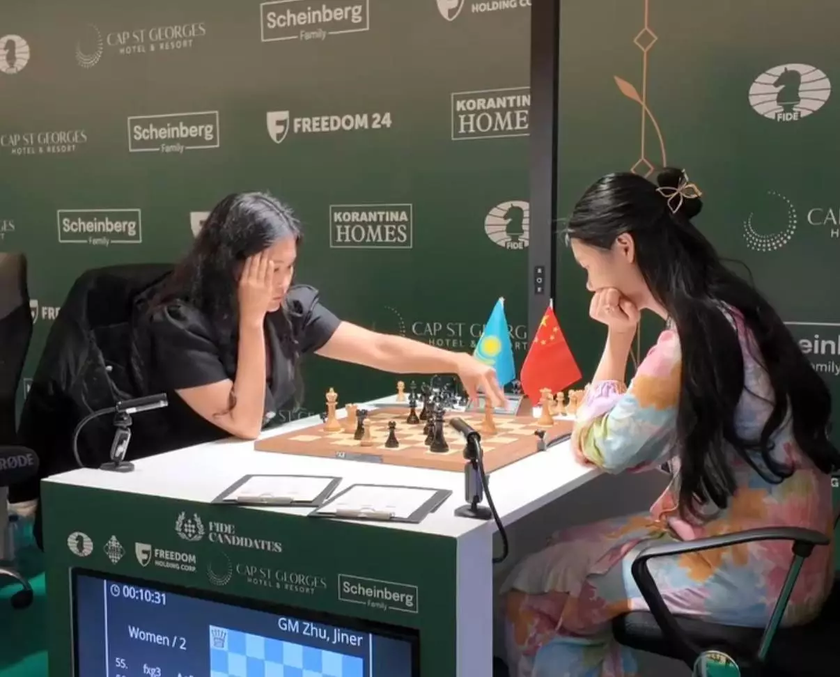 Кипрдегі турнир: Асаубаева қытайлық қарсыласын екінші рет тізе бүктірді