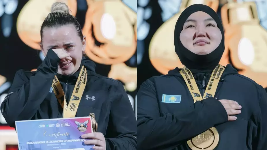 Чемпионки Азии по боксу из Казахстана плачут от счастья, а тренер подводит итоги: что сказал?