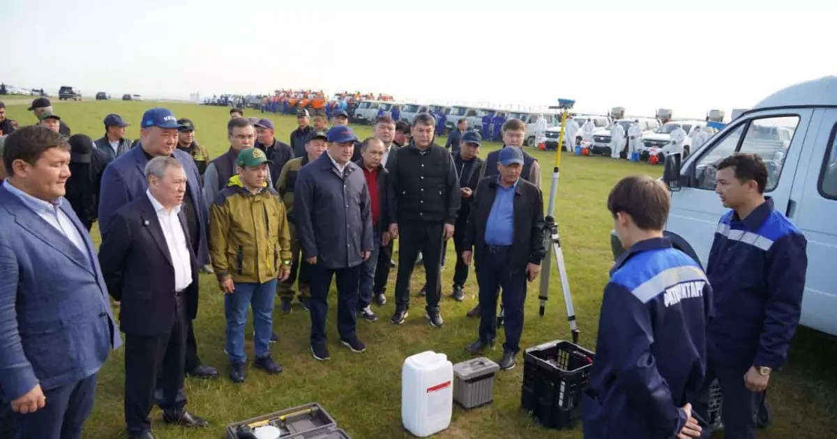   Түркістан облысында шегірткеге қарсы күрес күшейді   