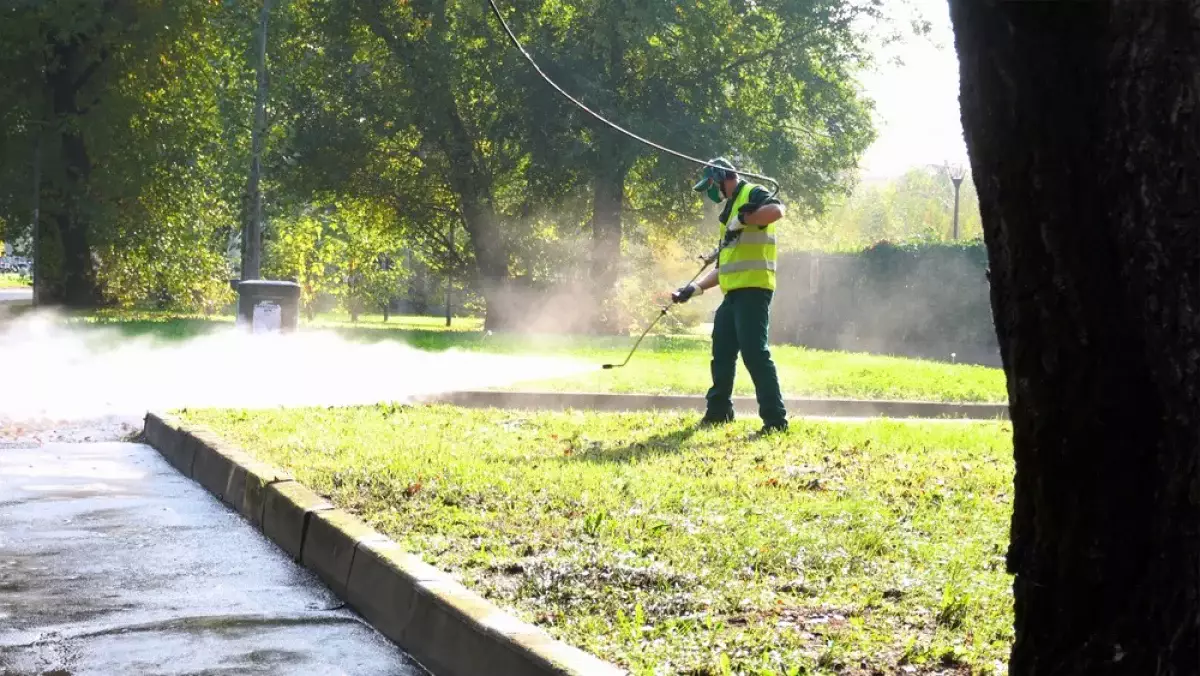 Алматының Әуезов ауданында күн сайын 700-ден астам қызметкер санитарлық тазалықты қамтамасыз етеді