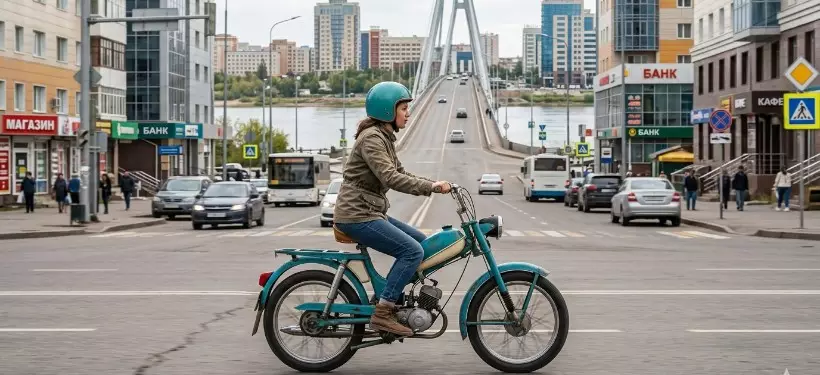 Абай облысында мопед жүргізушілеріне маңызды ескерту