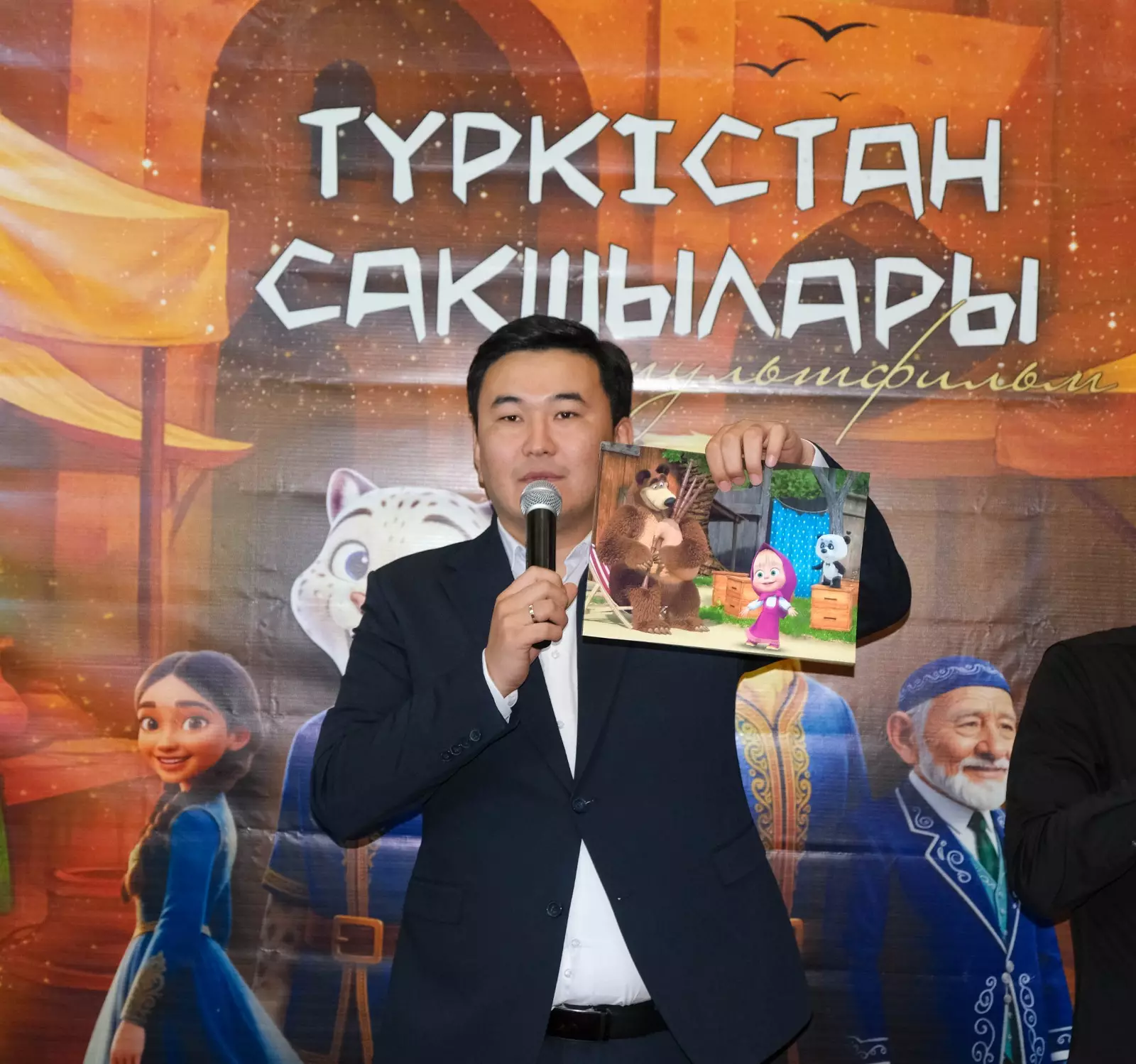 Жасанды интеллект көмегімен дайындалған «Түркістан сақшылары» атты анимациялық мультфильм көрермен назарына жол тартты