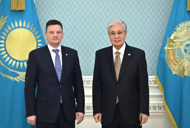 Тоқаев Еуразиялық даму банкінің басқарма төрағасын қабылдады
