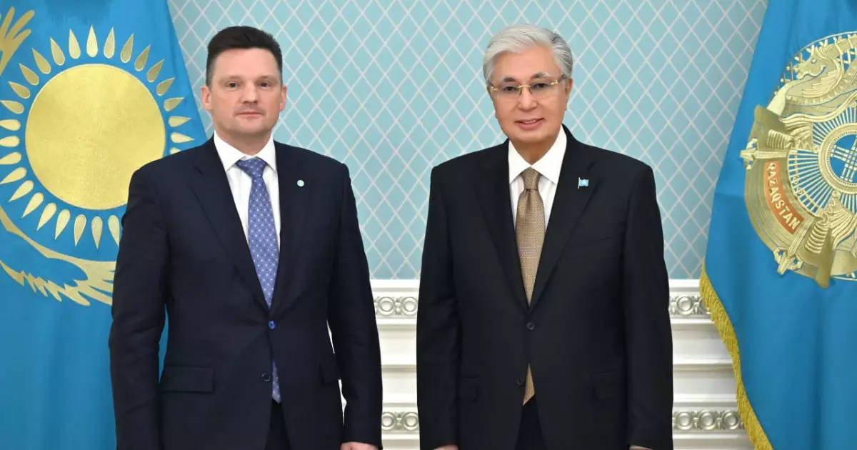   Қасым-Жомарт Тоқаев Еуразиялық даму банкінің басқарма төрағасы Николай Подгузовты қабылдады   