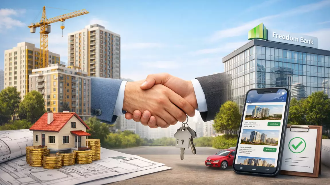 Freedom Bank пен BI Group жаңа ипотека жүйесін іске қосады