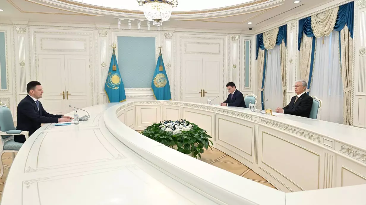  Мемлекет басшысы Николай Подгузовты қабылдады