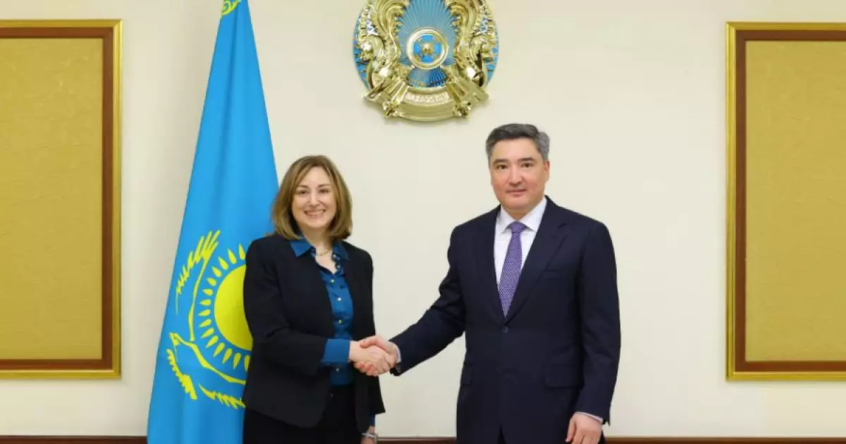   АҚШ елшісімен кездесті   